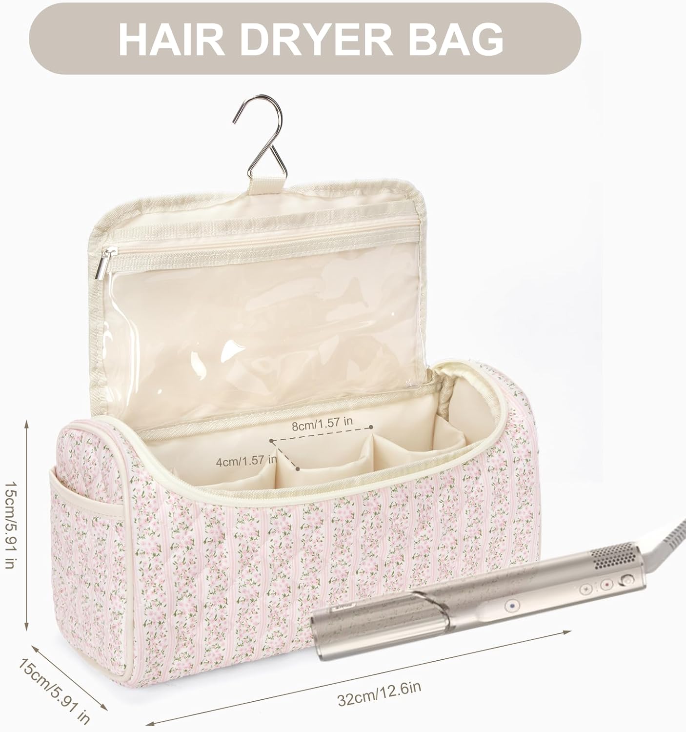 ANKICK Funda de viaje compatible con Dyson Airwrap Complete Styler...