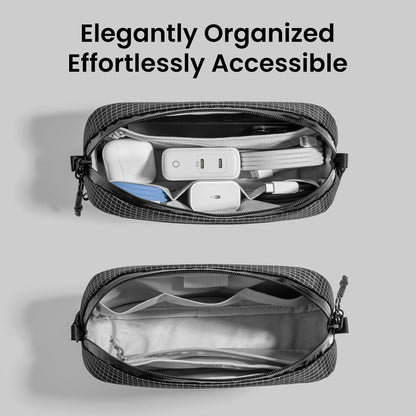 tomtoc Organizador de Electrónicos Estuche de Viaje de Alto Rendimi...