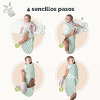 KeaBabies Paquete de 3 Sacos de Dormir Orgánicos para Bebé con Envo...