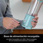 Ninja Blast Batidora portátil, inalámbrica, recipiente de 18 onzas...