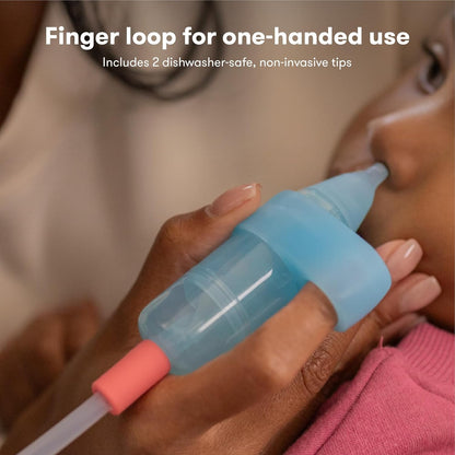 Frida Baby Aspirador nasal eléctrico NoseFrida Pro para bebé, succión de grado hospitalario, succión de nariz para bebés y niños pequeños, aspirador nasal para aliviar la congestión, 5 niveles de