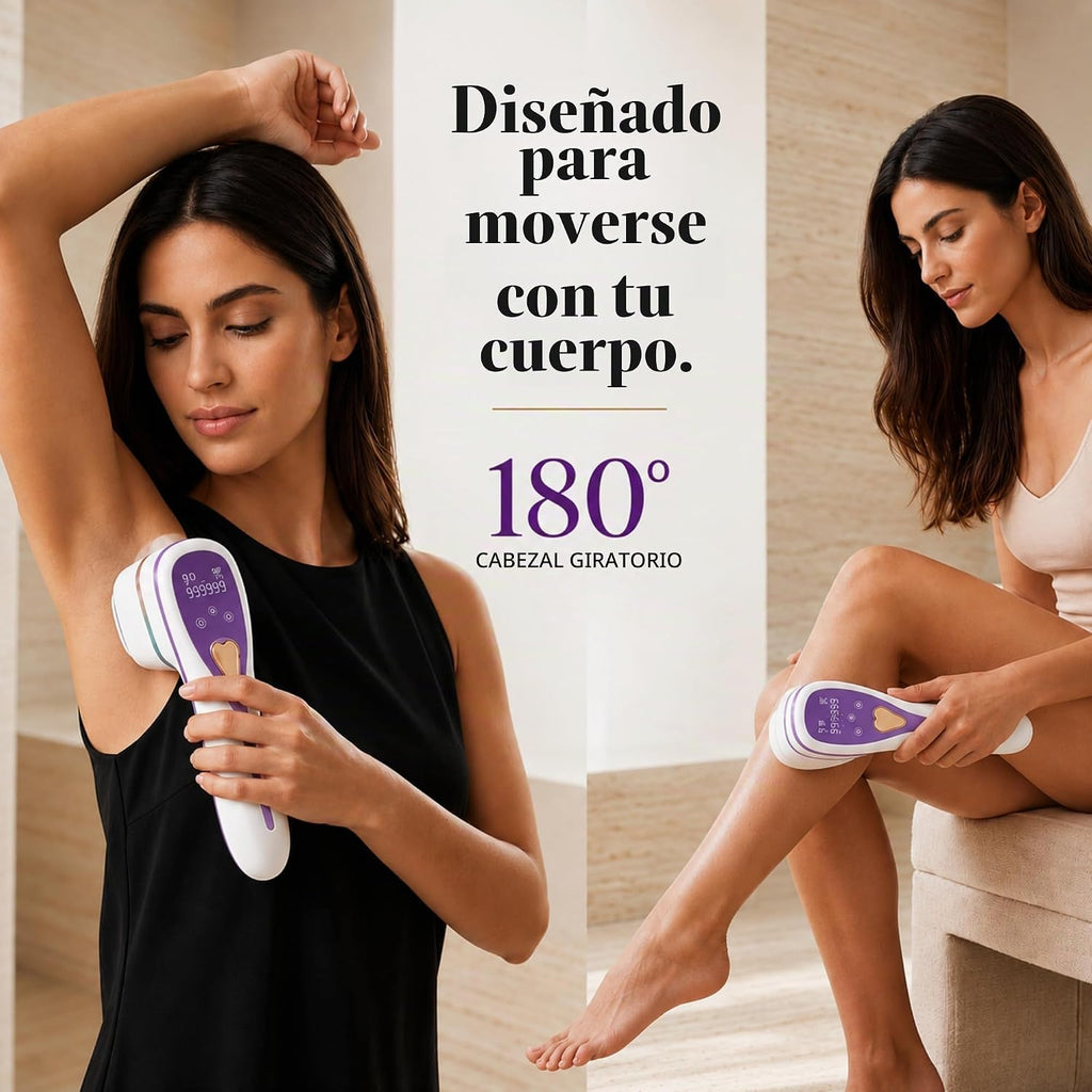 Skin Aurea Dispositivo de depilación láser IPL inalámbrico para muj...