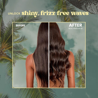 Beachwaver Rizador giratorio B1 – Cerámica automática de 1 pulgada – Varita giratoria fácil de usar para ondas de larga duración – Apagado automático y doble voltaje (BW160)