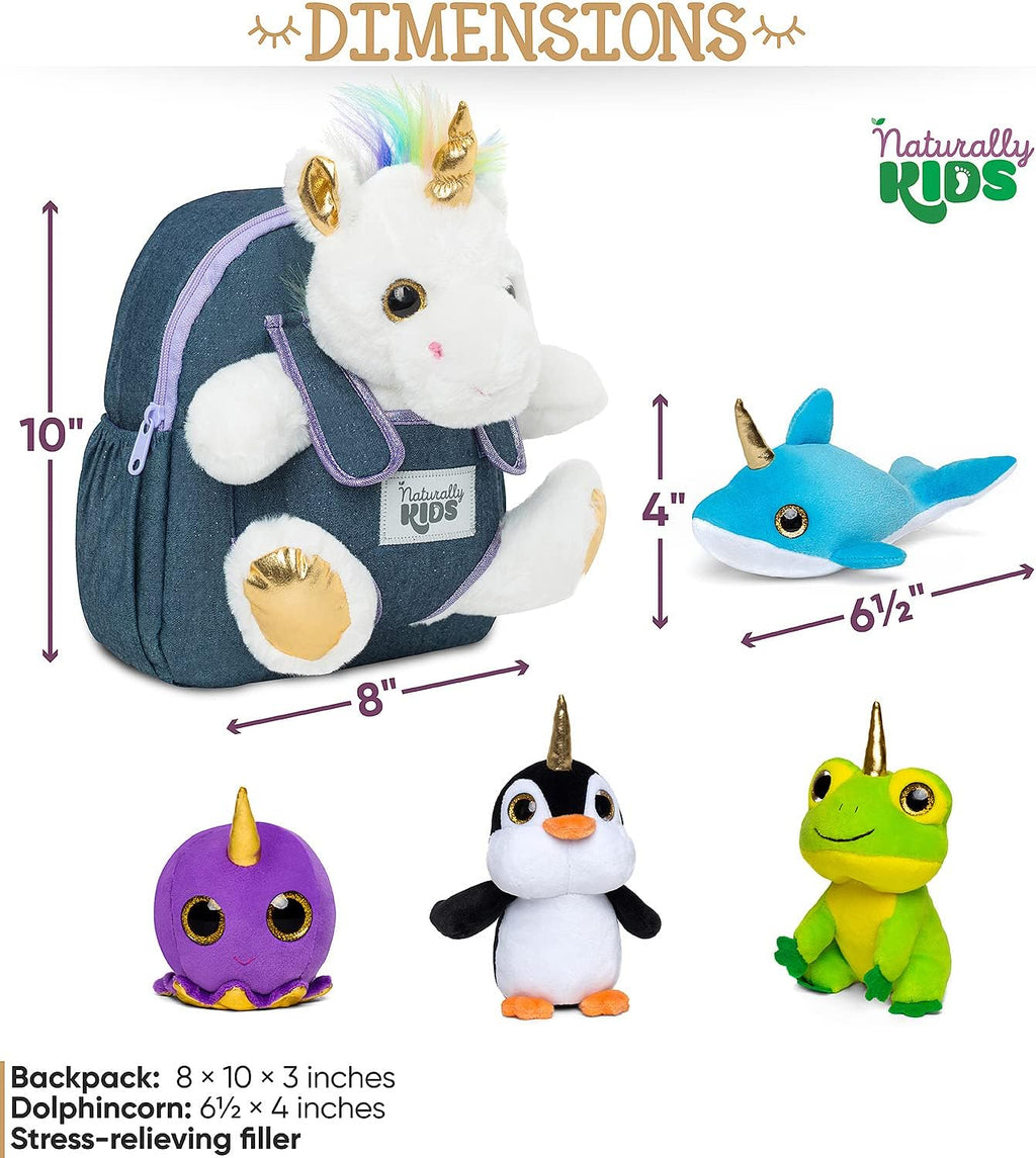 Naturally KIDS - Mochila de unicornio para niños de 2 a 5 años | Re...