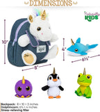 Naturally KIDS - Mochila de unicornio para niños de 2 a 5 años | Re...