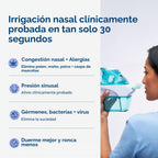 Navage Paquete Multiusuario - Sistema de Irrigación Navage - Kit de...