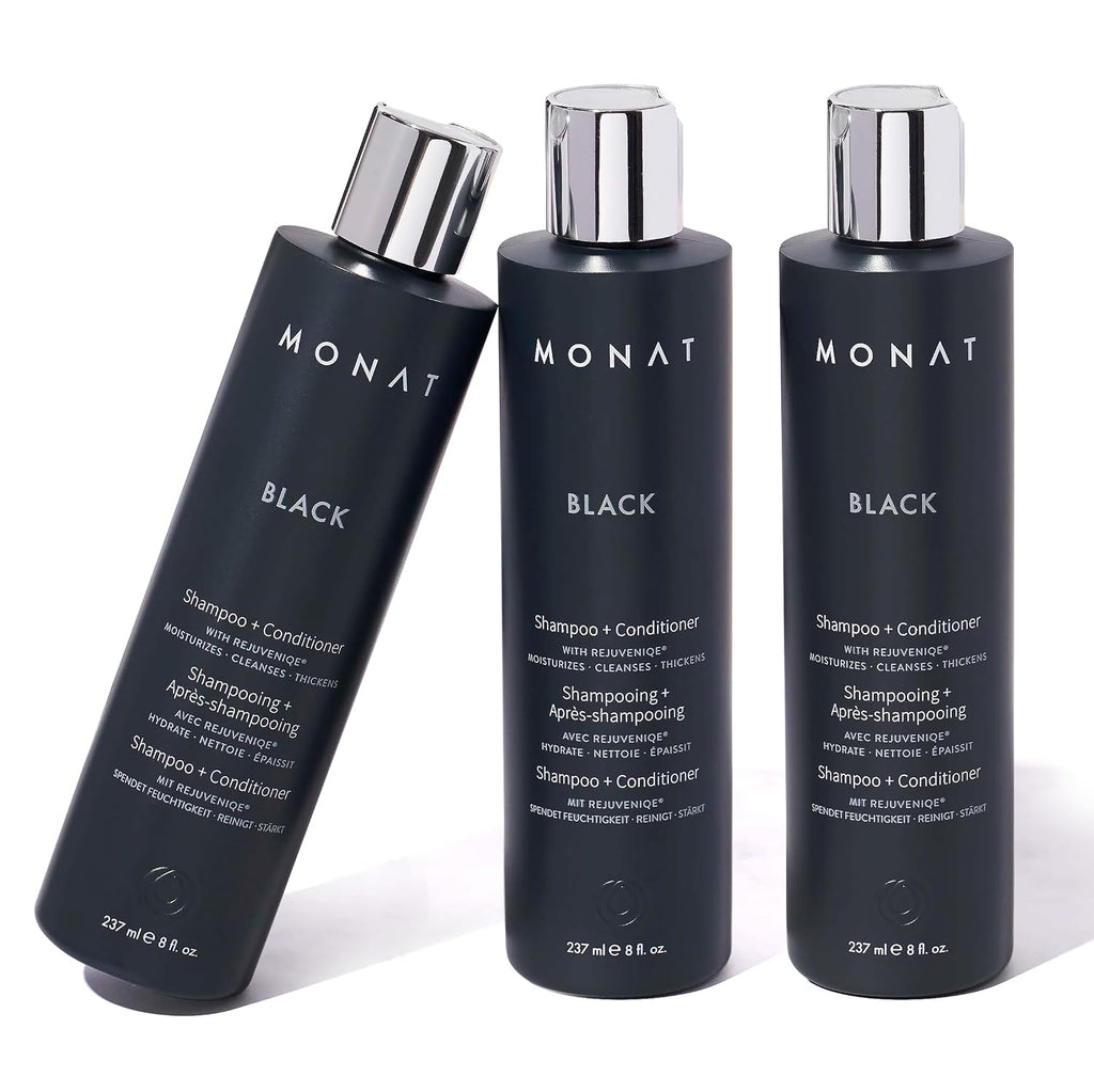 MONAT Champú y acondicionador negro \u2013 Suministro de 3 meses \u...