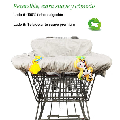 Funda para carrito de compras, cubierta de carrito para bebés, Fund...