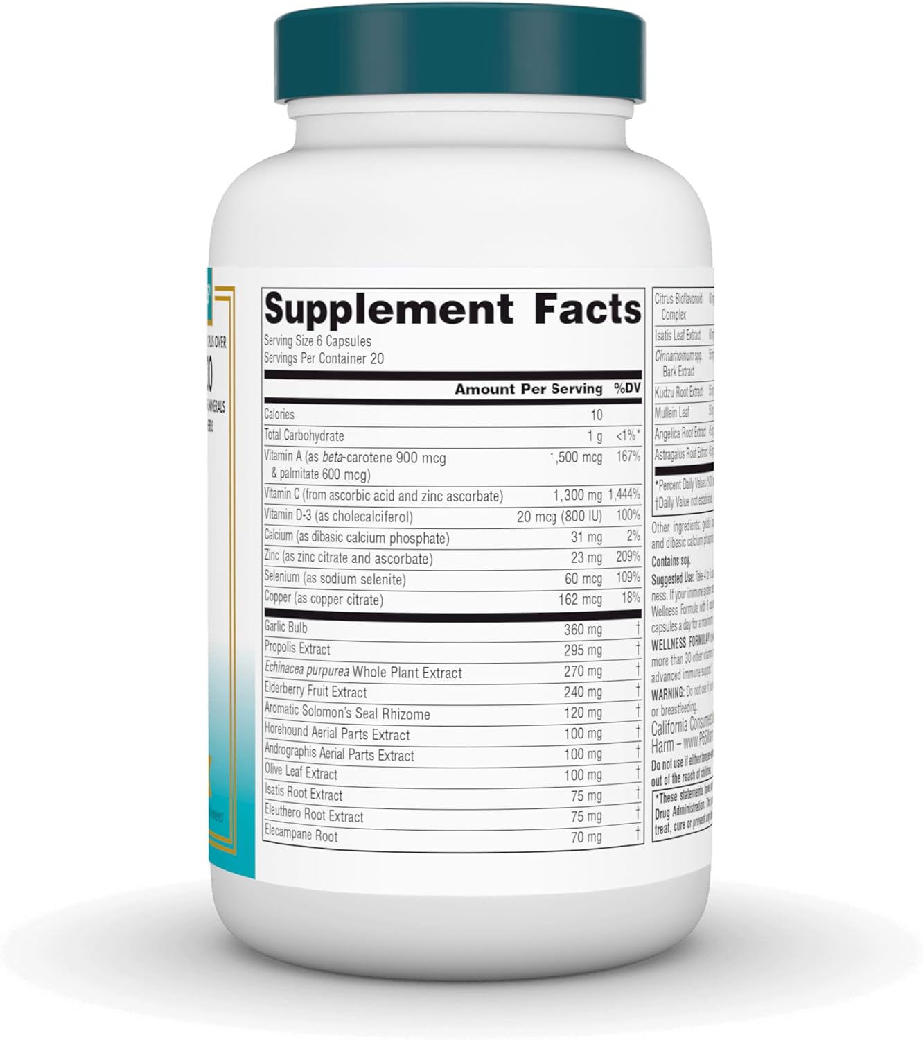Source Naturals Fórmula de Bienestar Vitaminas Bio-Alineadas y Defe...