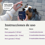PetLab Co. Masticables probióticos para perros, 30 masticables suav...
