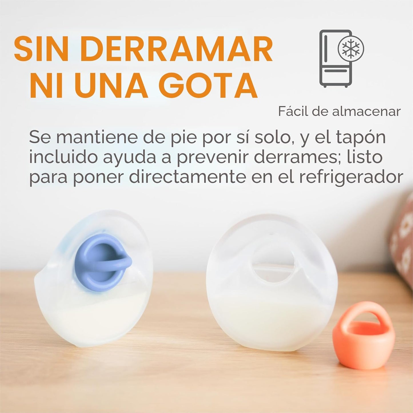 Boon Trove - Juego de extractor de leche manual de silicona, recole...