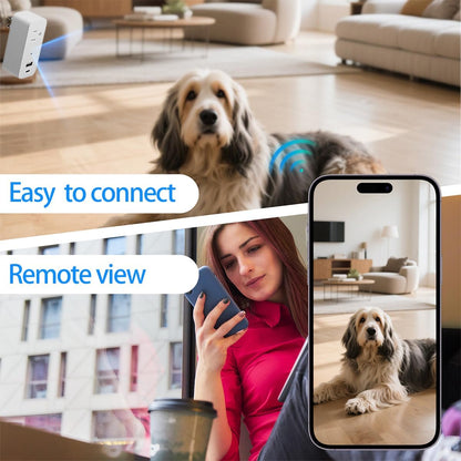 Enchufe inalámbrico de 1080p para cámara inteligente, compatible co...