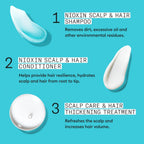NIOXIN Kits de sistema de engrosamiento del cuero cabelludo + cabel...