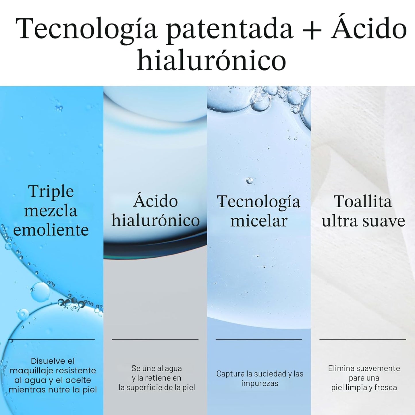 Neutrogena Hydro Boost - Toallitas limpiadoras micelares ultrasuave...