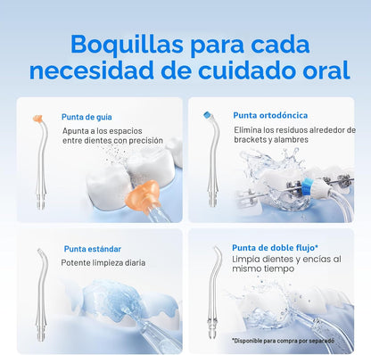 usmile C10 Hilo dental portátil \u2013 Apto para viajes, batería de...