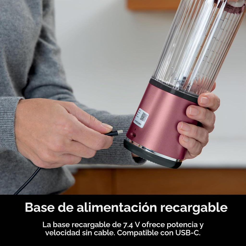 Ninja Blast Licuadora portátil, inalámbrica, recipiente de 18 onzas...