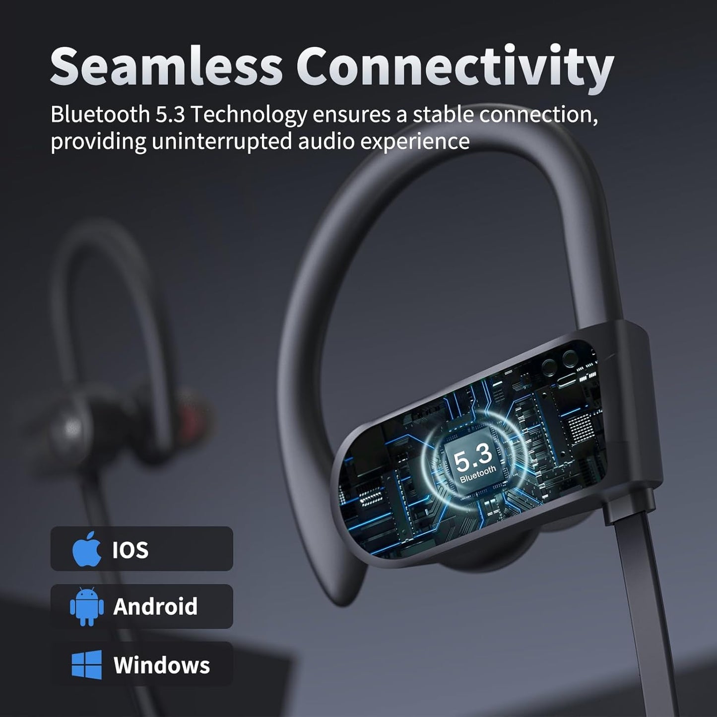 JOYWISE - Auriculares Bluetooth, auriculares inalámbricos Bluetooth...