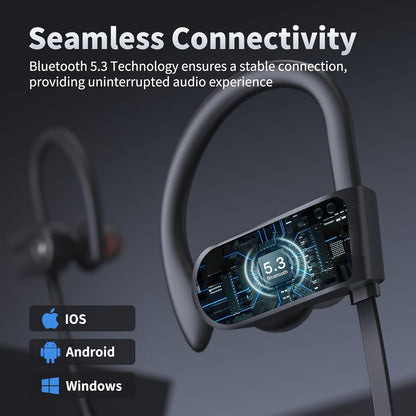 JOYWISE - Auriculares Bluetooth, auriculares inalámbricos Bluetooth...