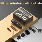 OLOV PROFESSIONAL Cortapelos para hombres, kit de cortapelos inalám...