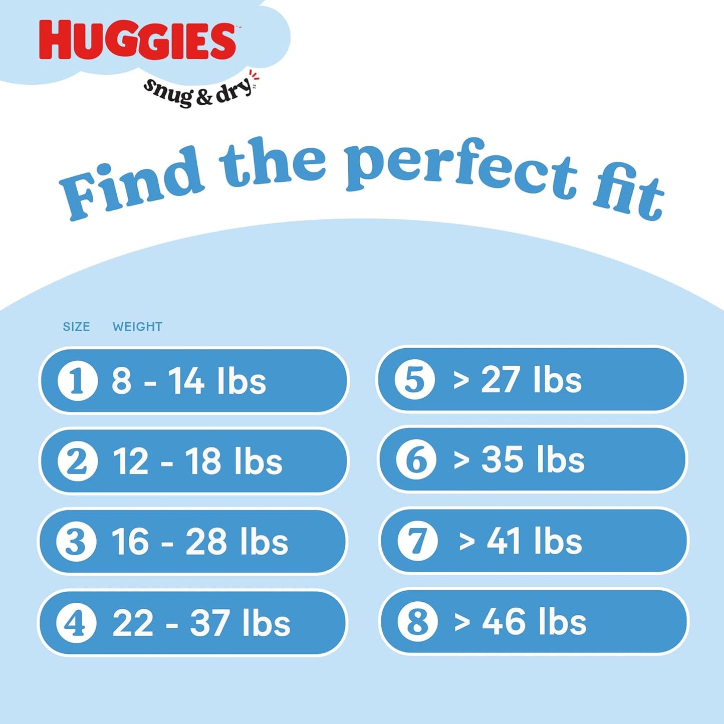 Huggies Pañales de tamaño 3, pañales para bebé Snug &amp; Dry, tall...