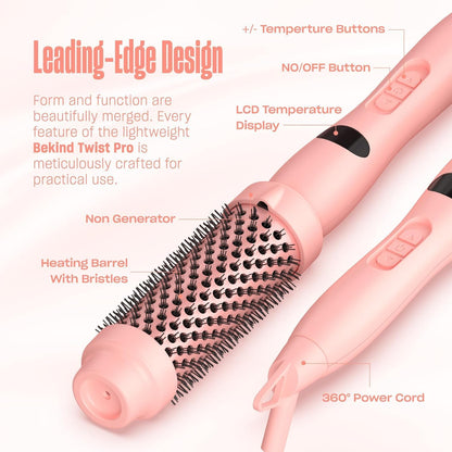 Bekind Twist Pro Cepillo Térmico Mejorado - Cepillo Redondo Calenta...