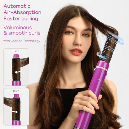 IG INGLAM MegaAIR Styler, cepillo secador de pelo profesional 5 en...