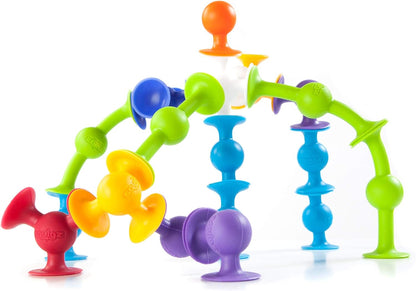 Set de principiantes Fat Brain Toys squigz, 24 piezas.