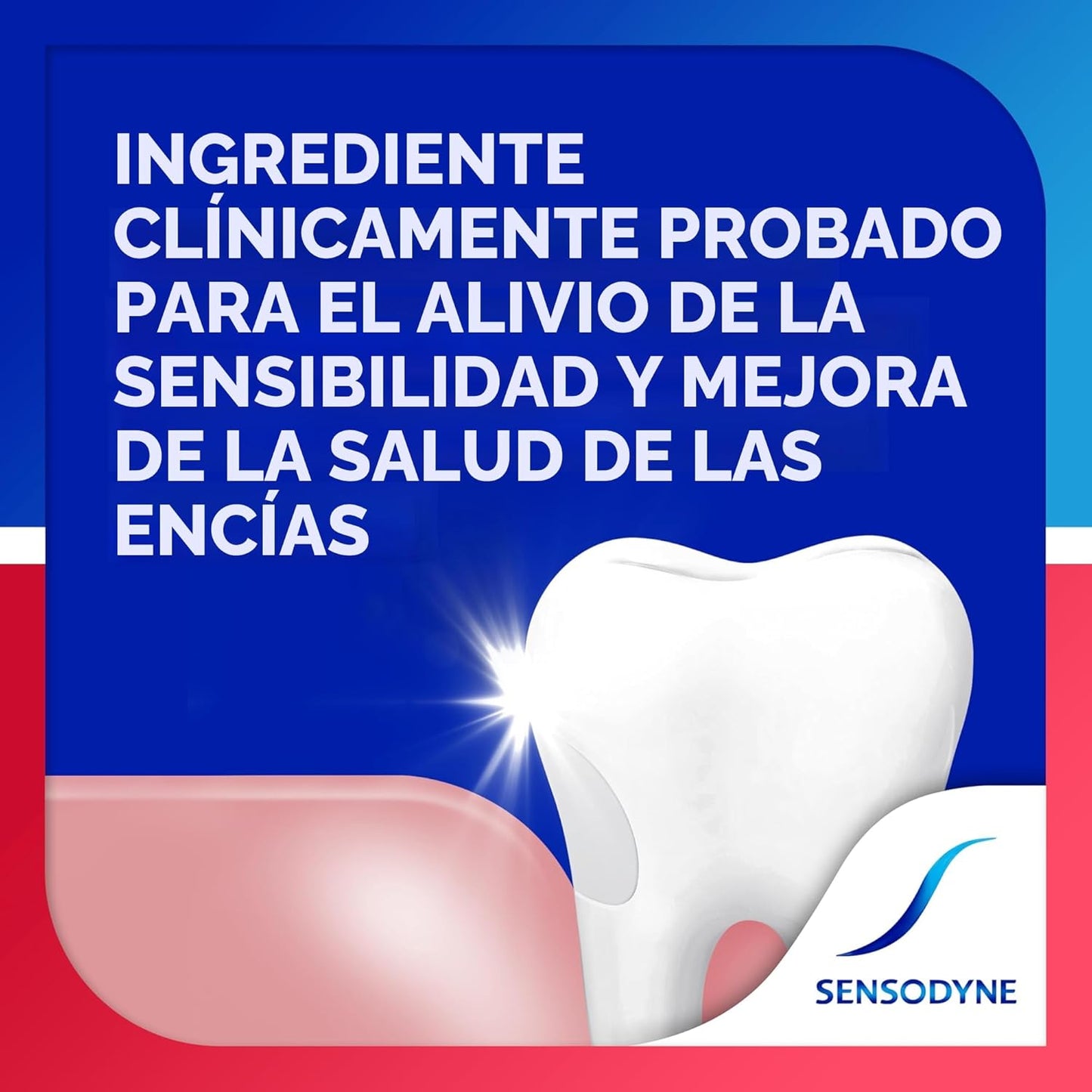 Sensodyne Sensitivity & Gum Sensitive Pasta dental para gingivitis, tratamiento de dientes sensibles, Clean & Fresh - 3.4 oz (paquete de 4)