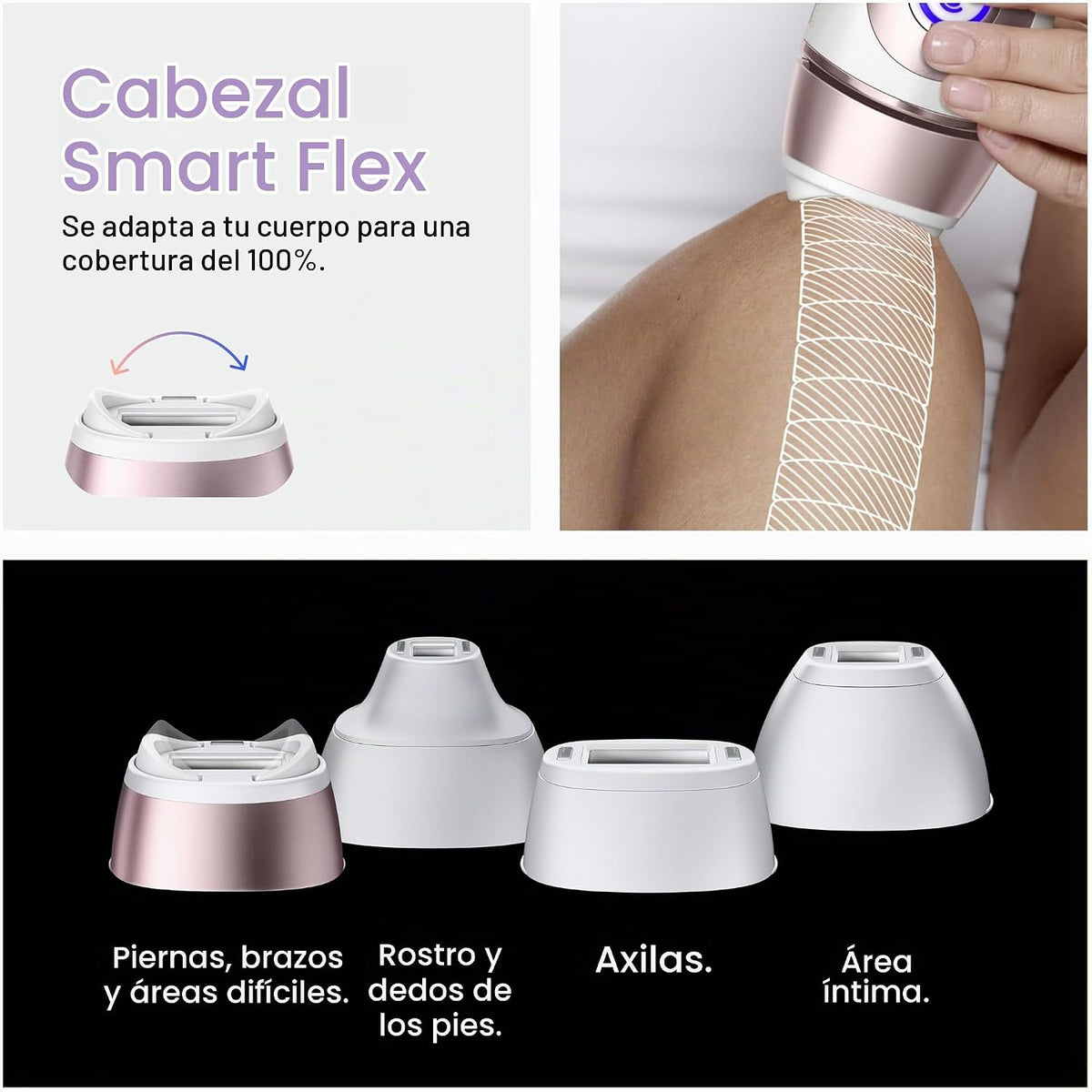 Braun Skin i-Expert Smart IPL PL7219 - Depilación láser para mujere...