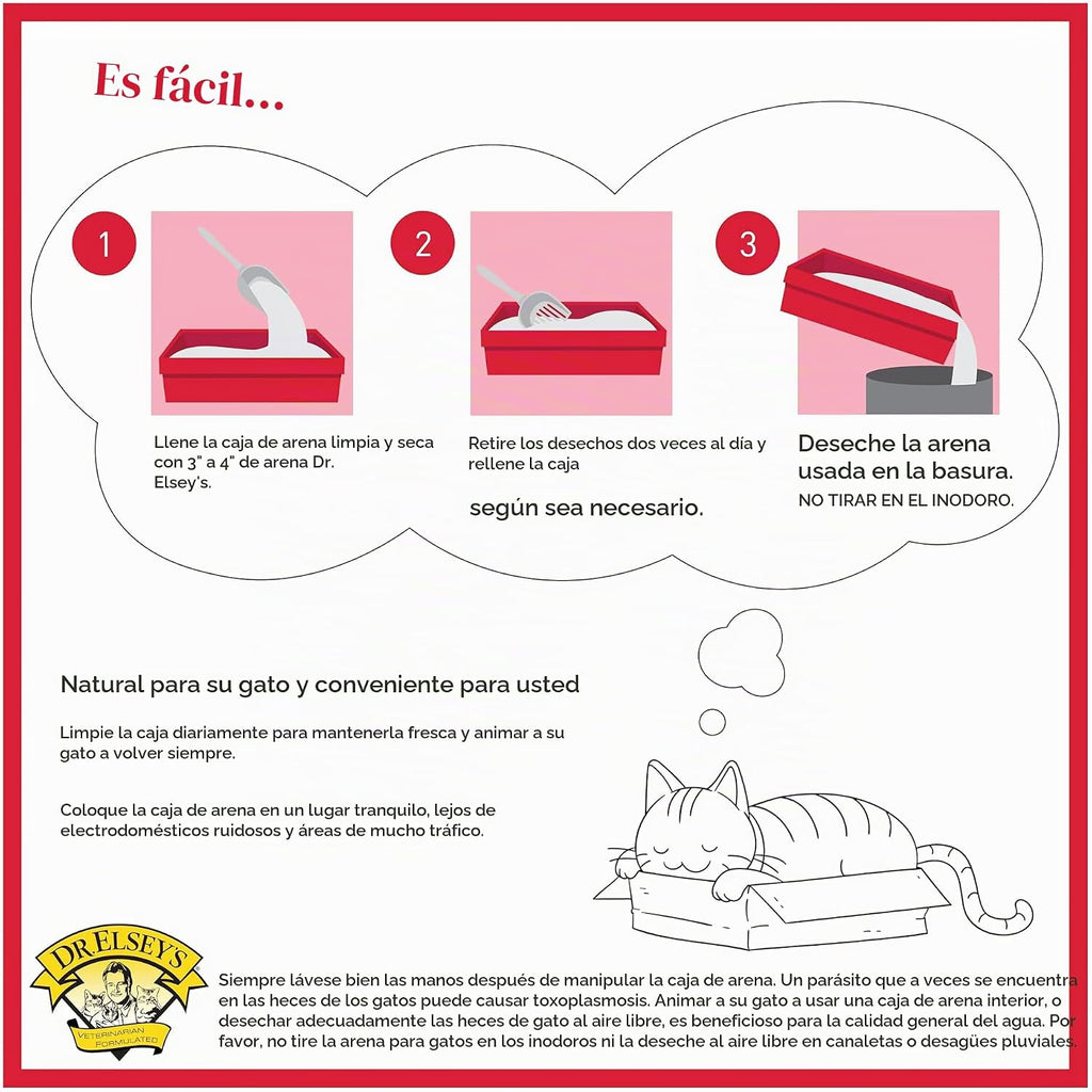 Dr. Elsey's® Cat Attract® Arena de arcilla compactante para gat...
