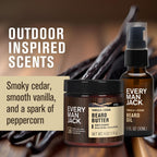 Every Man Jack Aceite hidratante para barba y mantequilla para homb...