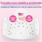 Lámpara secadora de uñas SUNUV de 24 W. , Blanco | Sensor automátic...