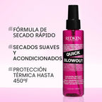 Redken Spray Protector Térmico para Secado Rápido para Todos los Ti...