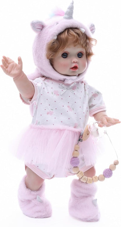 Cloveray Muñecas de bebé Reborn de 18 pulgadas, grandes, realistas,...