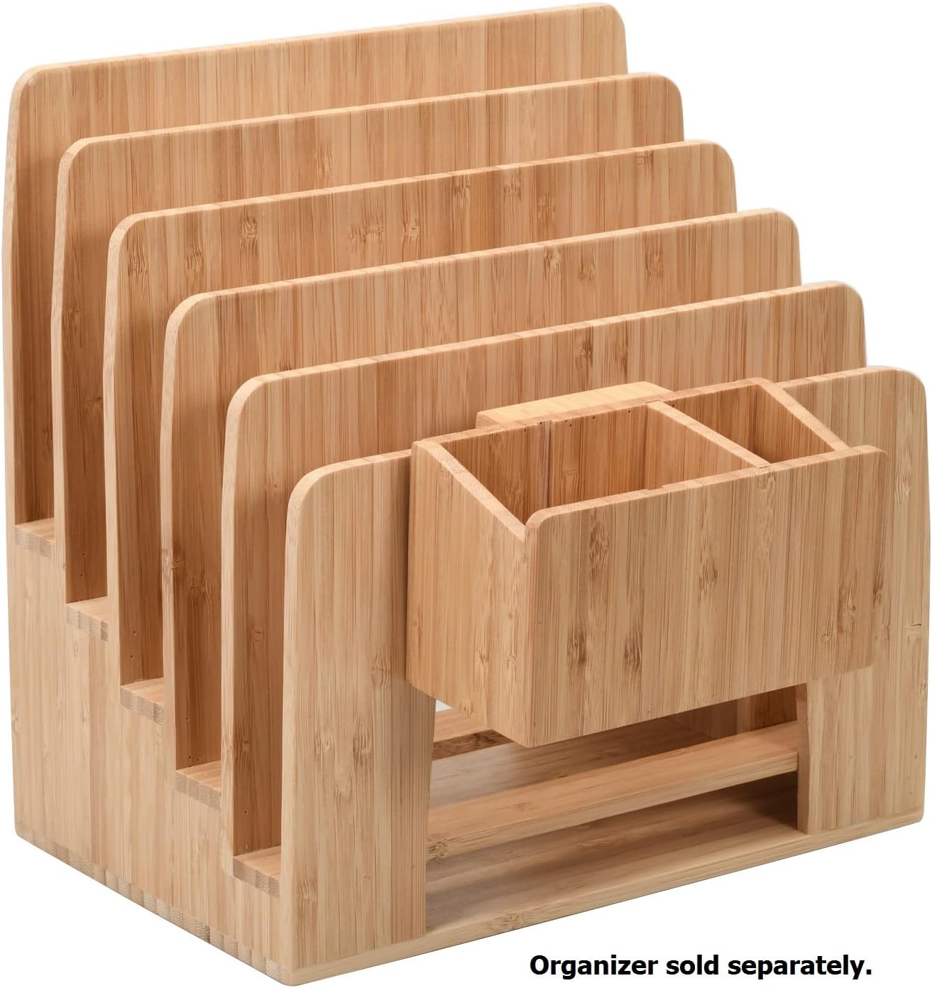 MobileVision organizadores y estantes de bamboo, Caddy Add-On Only