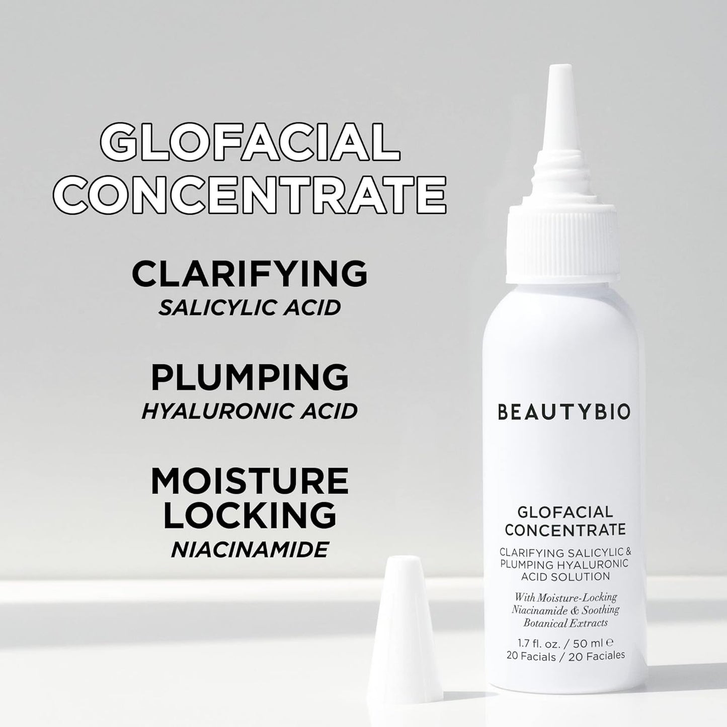 BeautyBio GLOfacial Hydro-Infusion Deep Pore Cleansing + Blue LED C...