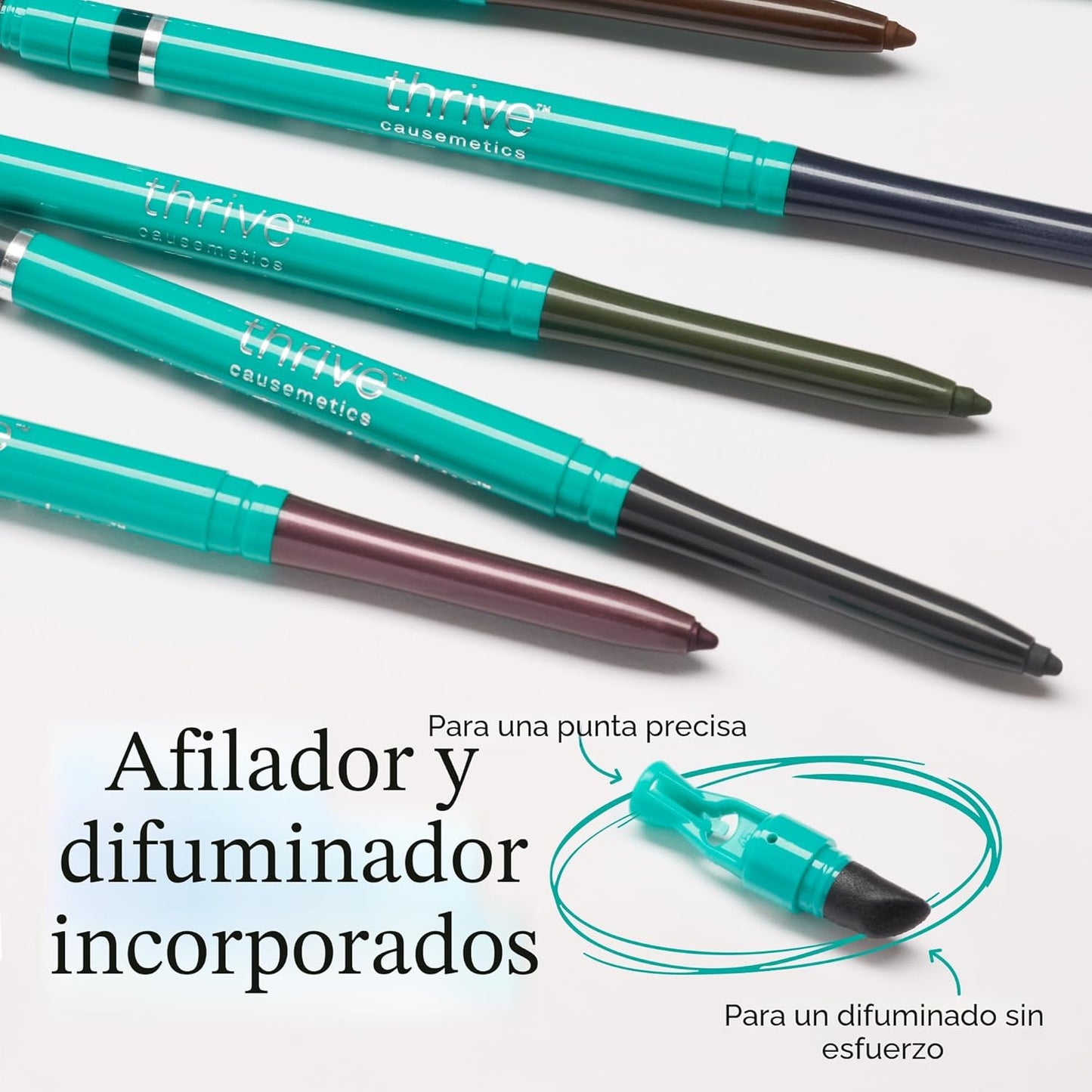 Thrive Causemetics Infinity Lápiz delineador de ojos impermeable, c...