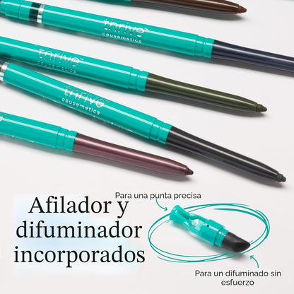 Thrive Causemetics Infinity Lápiz delineador de ojos impermeable, c...