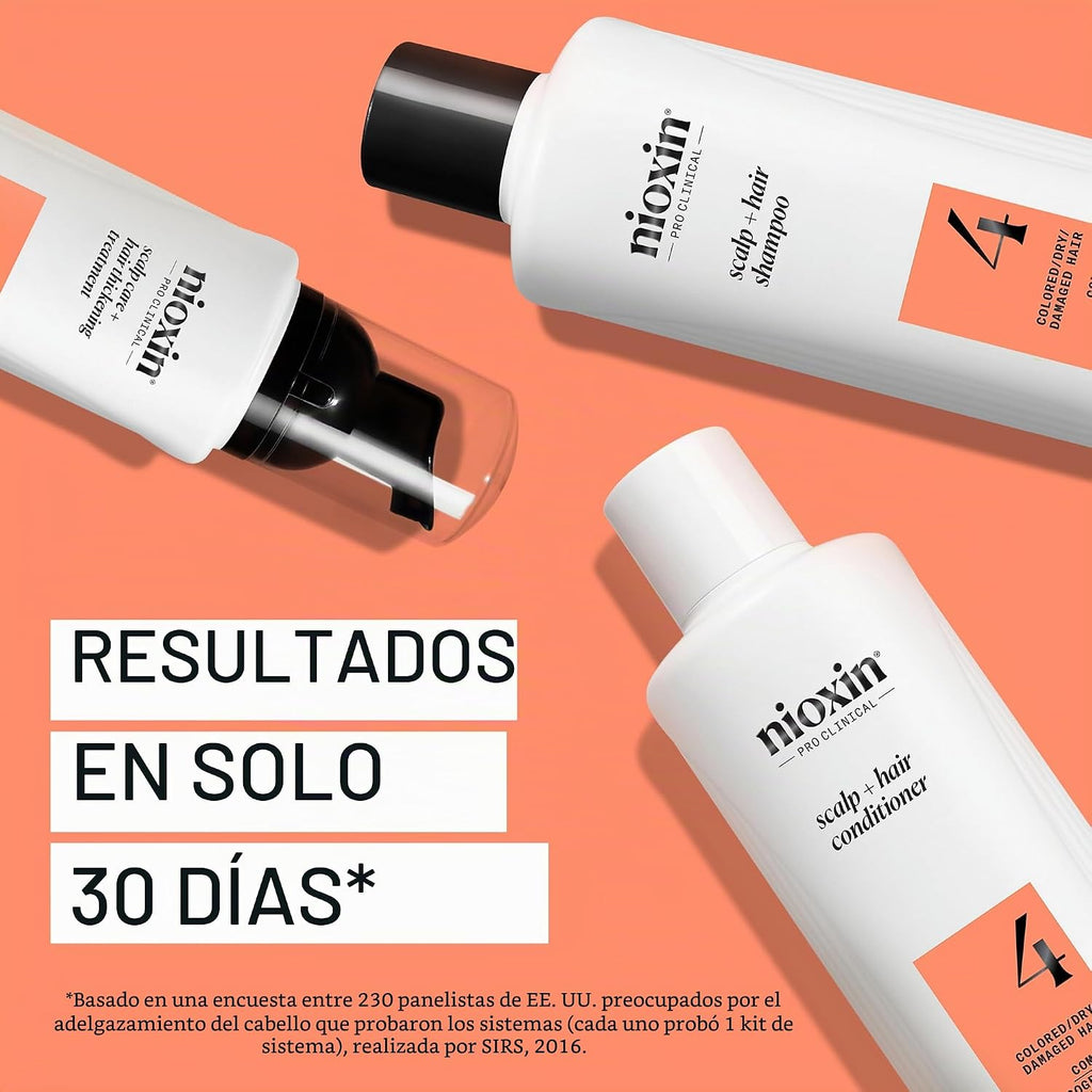 Nioxin Kits de sistema, limpia, acondiciona, hidrata el cuero cabel...