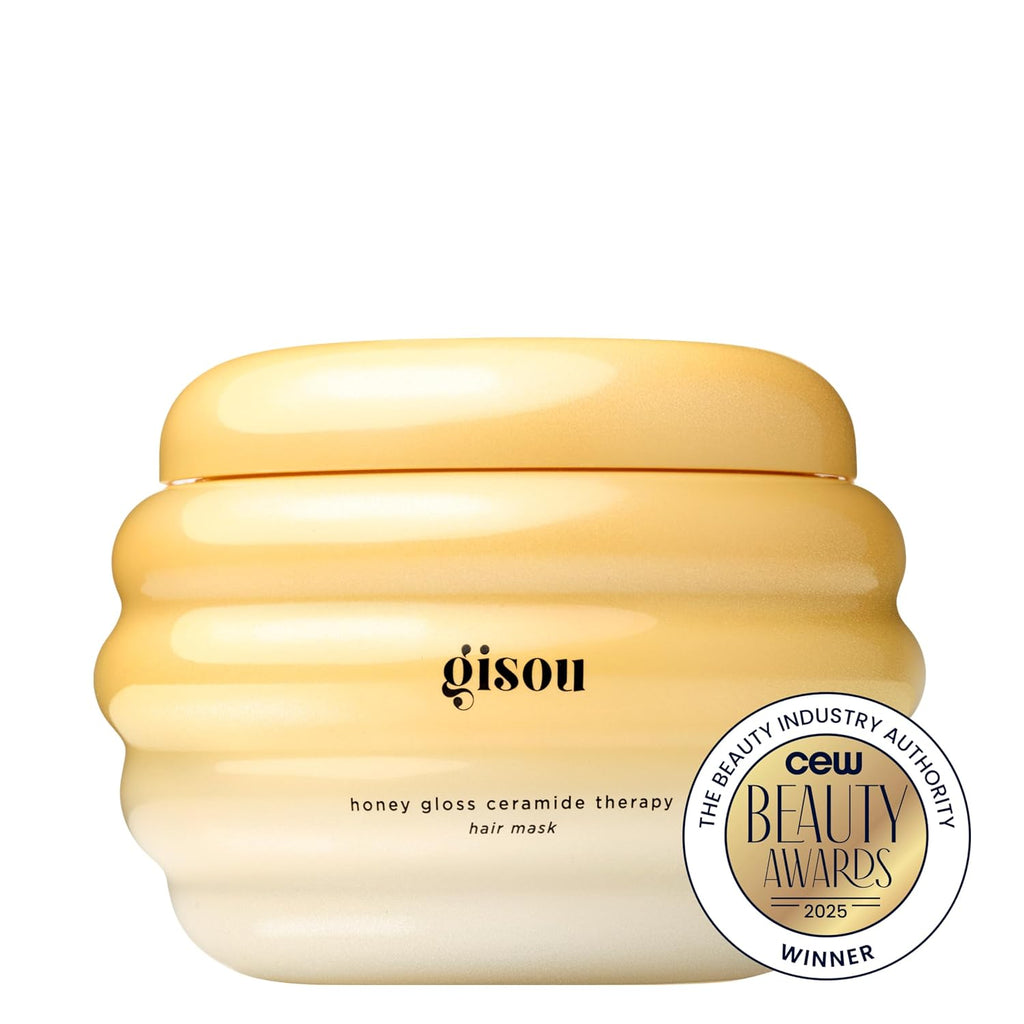 Gisou Honey Gloss Ceramide Therapy - Mascarilla capilar (2.5 onzas...