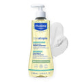 Mustela Stelatopia Aceite Limpiador para Piel con Tendencia al Eczema - Jabón para el Cuerpo del Bebé con Aceite Natural de Aguacate y Girasol - Esenciales de Cuidado de la Piel Familiar - Verificado