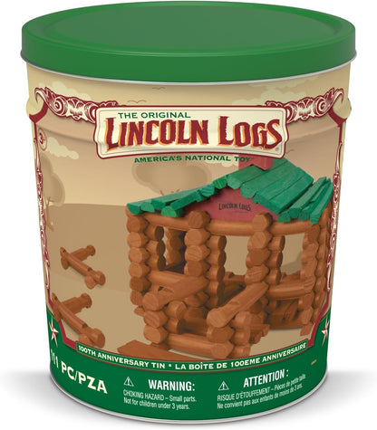 Lincoln Logs Lata del 100 aniversario