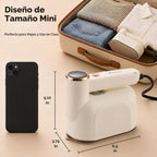 Vaporizador de viaje de mano para ropa, máquina de planchar de vapo...