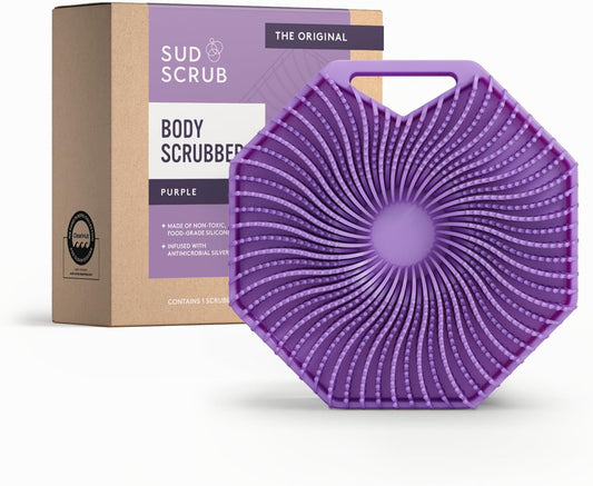 Sud Scrub® Exfoliante Corporal de Silicona Antimicrobiana, Exfolian...
