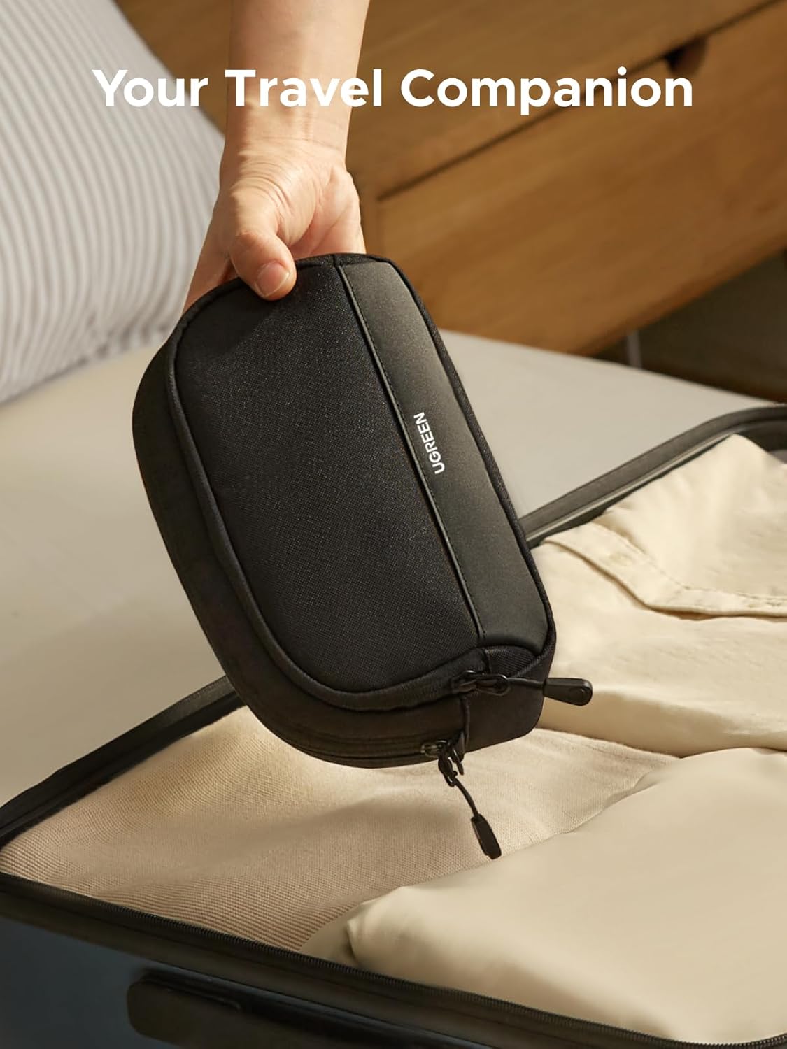 UGREEN - Bolsa Organizadora de Electrónica para Viaje, Estuche Mult...
