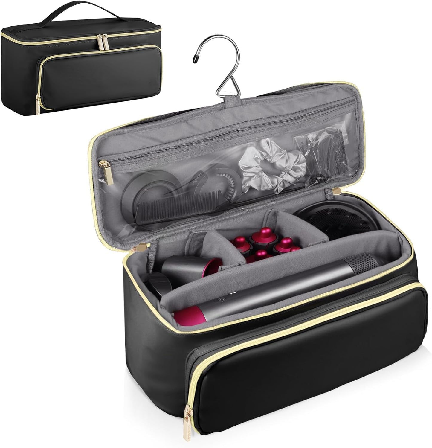 CHICECO Bolsa de viaje para herramientas de cabello para secador de...