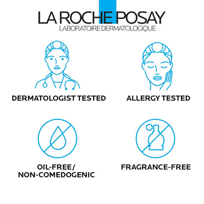 La Roche-Posay Toleriane - Limpiador facial suave e hidratante, lim...