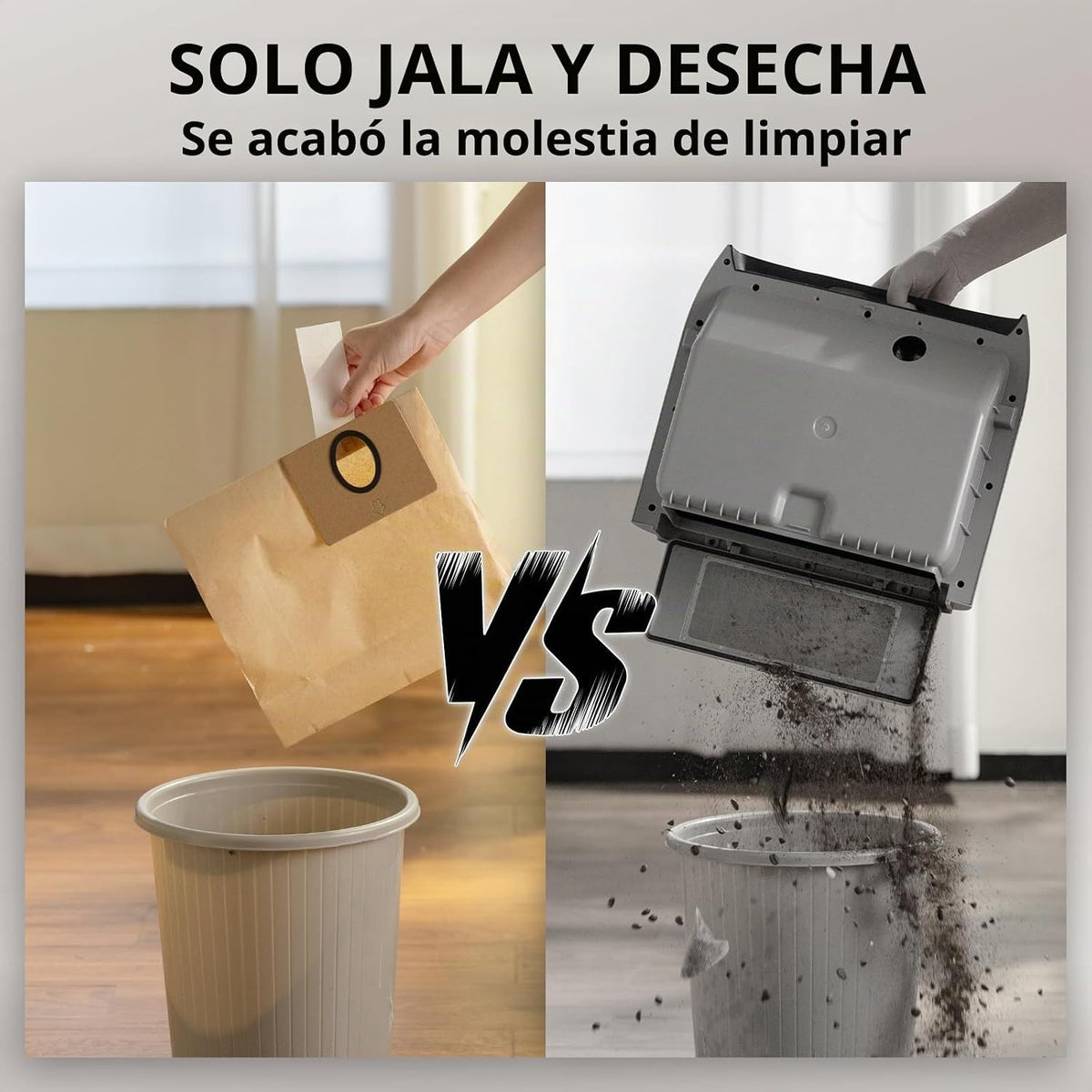 AIRTHEREAL T1 Plus Aspiradora sin Contacto con Paquete de 6 Bolsas...