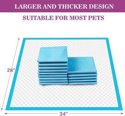 IMMCUTE - Tapetes entrenadores para perros, extragrandes, de 28 x 3...