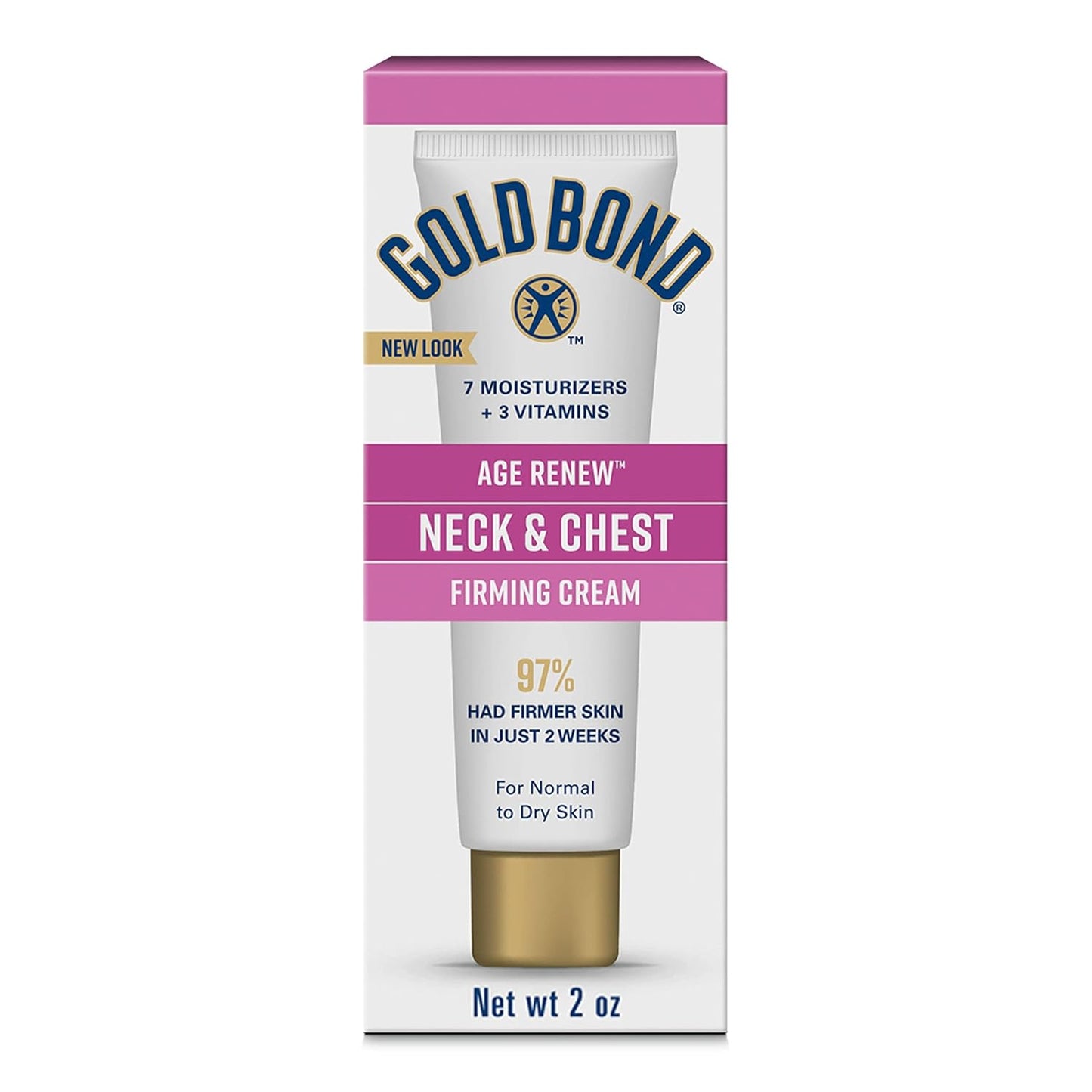Gold Bond Age Renew Crema Reafirmante para Cuello y Pecho Age Renew...